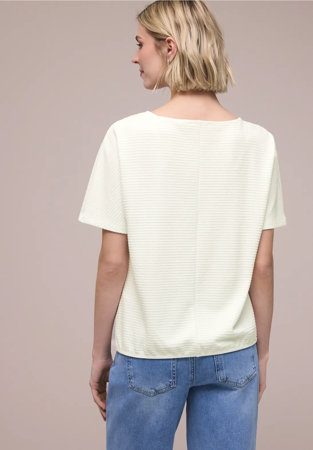 Street One Structured Shirt - Off White