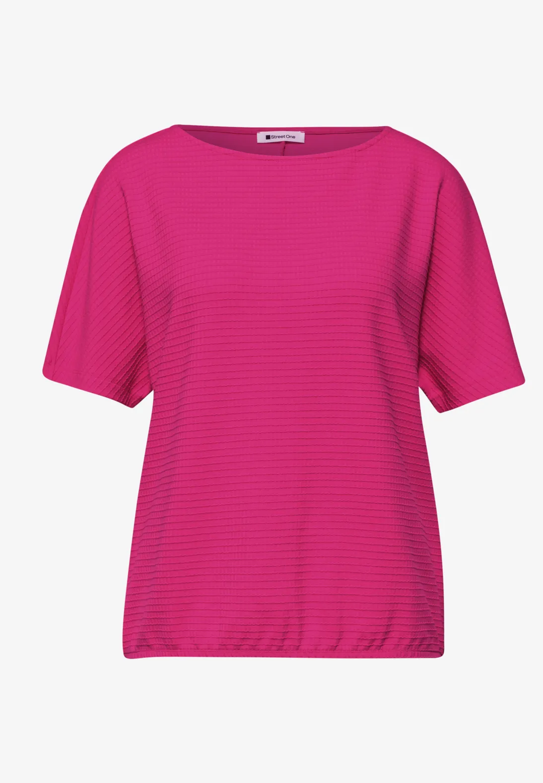 Street One Structured Shirt - Magenta Dream