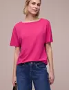 Street One Structuur Shirt - Magenta Dream