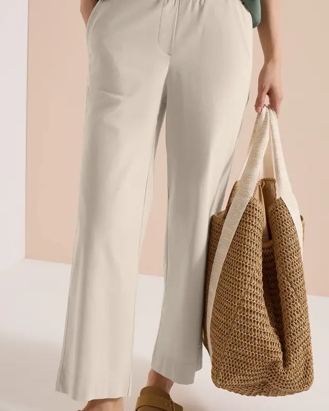 Cecil Summer Stretch Hose Neele - Grain Beige