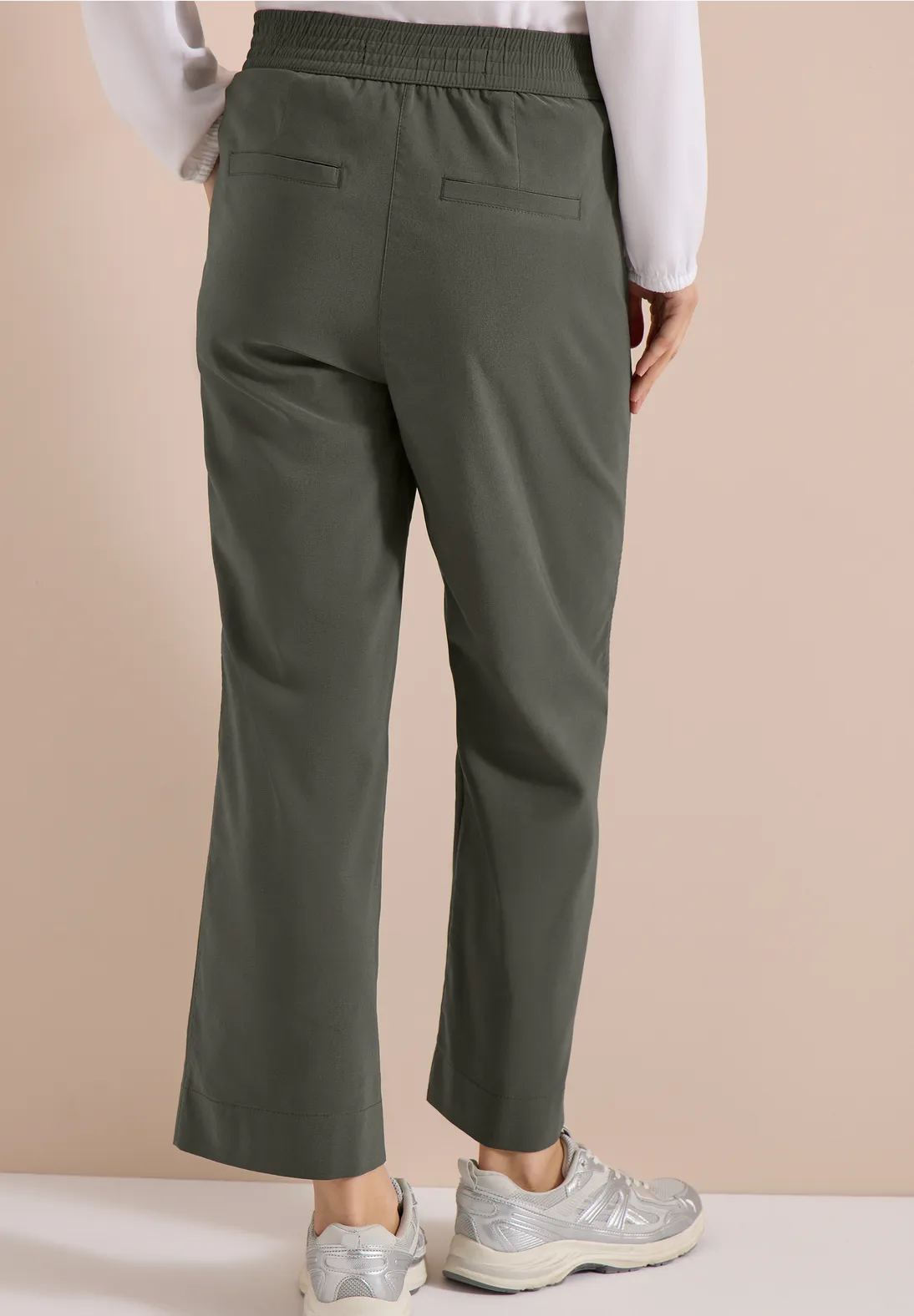 Cecil Summer Stretch Pants Neele - Clear Khaki