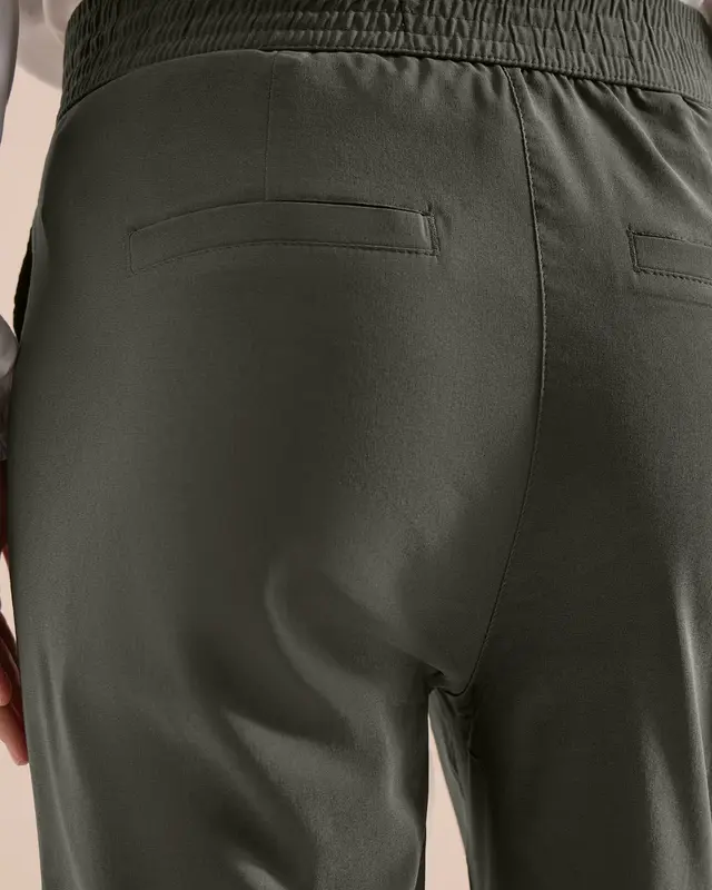 Cecil Summer Stretch Pants Neele - Clear Khaki