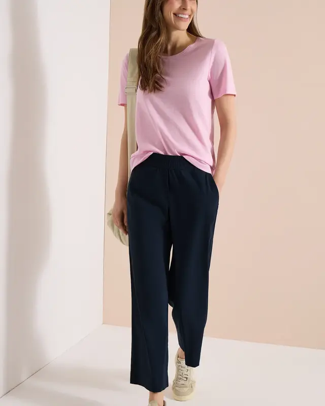 Cecil Summer Stretch Pants Neele - Universal Blue