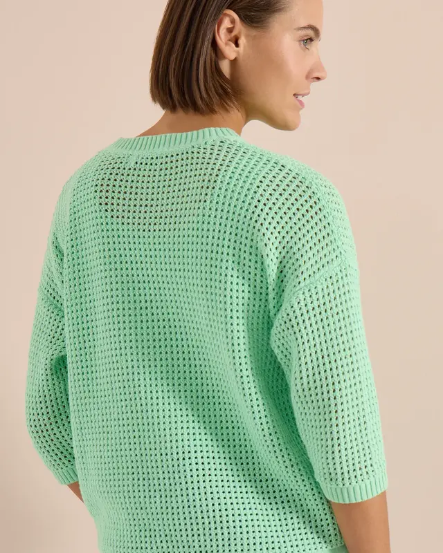 Cecil Pullover Strick Look - Juicy Lime