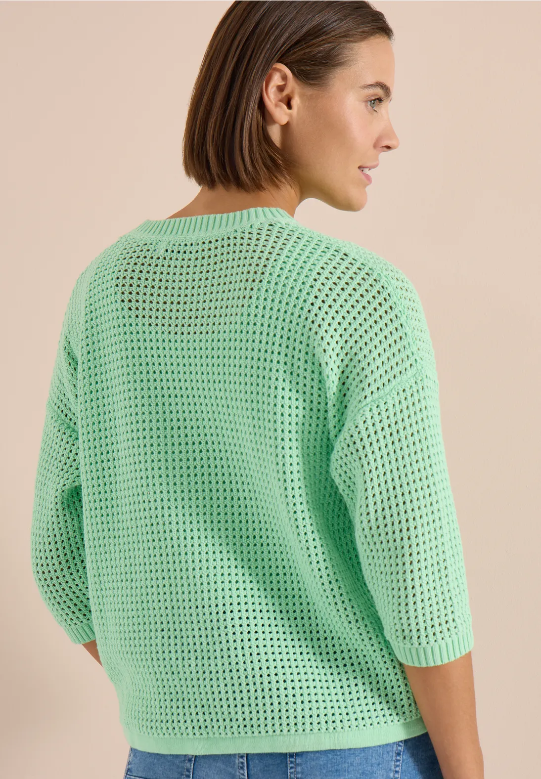 Cecil Jumper Crochet Look - Juicy Lime