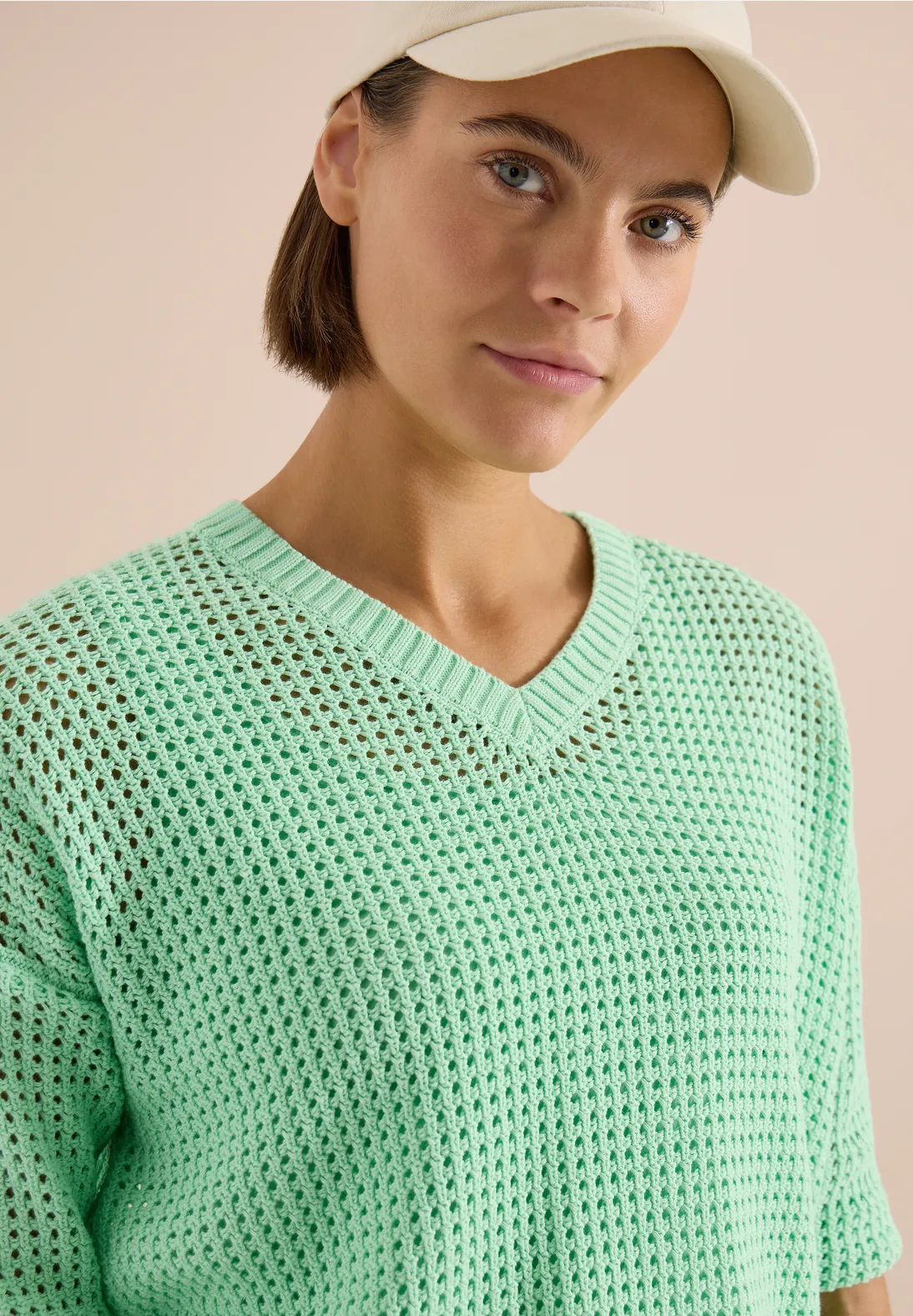 Cecil Jumper Crochet Look - Juicy Lime