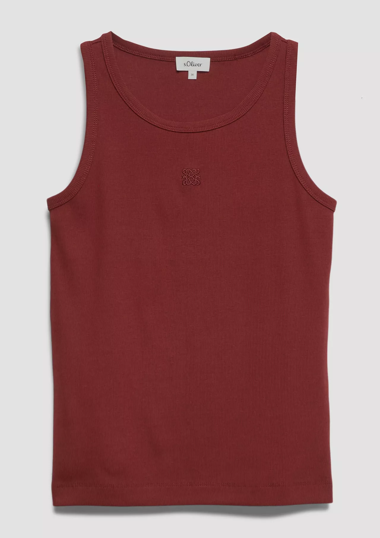 S. Oliver Basic Top - Bordeaux