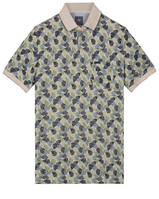 Baileys Poloshirt Bladerprint - Green