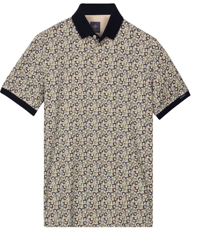 Baileys Poloshirt Open Squares - Misty Green