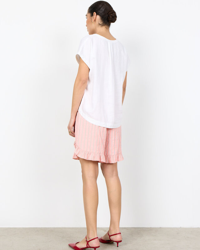 Soyaconcept Leinenmix T-Shirt Ina 51 - White