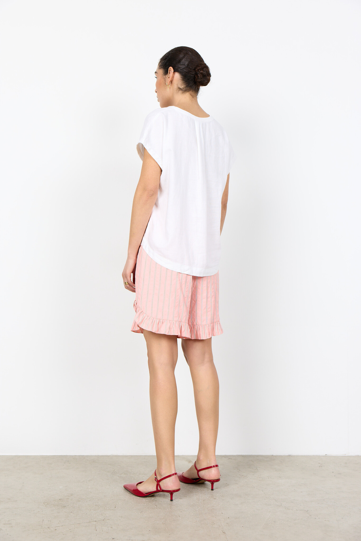 Soyaconcept Linnenmix T-Shirt Ina 51 - White