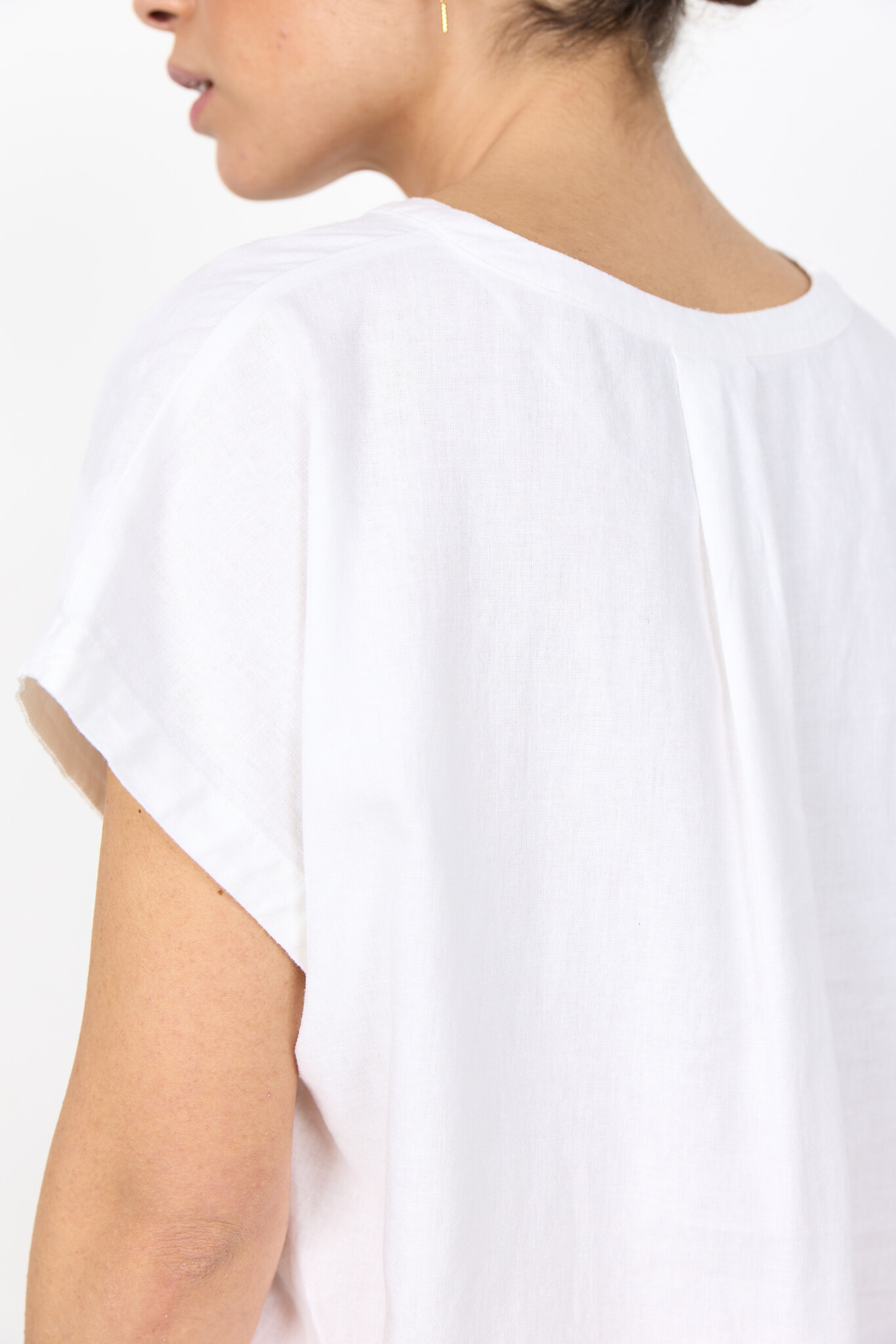 Soyaconcept Linnenmix T-Shirt Ina 51 - White