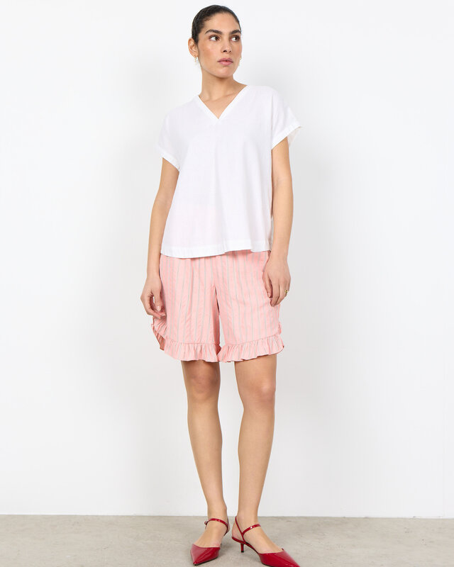 Soyaconcept Linenmix T-Shirt Ina 51 - White