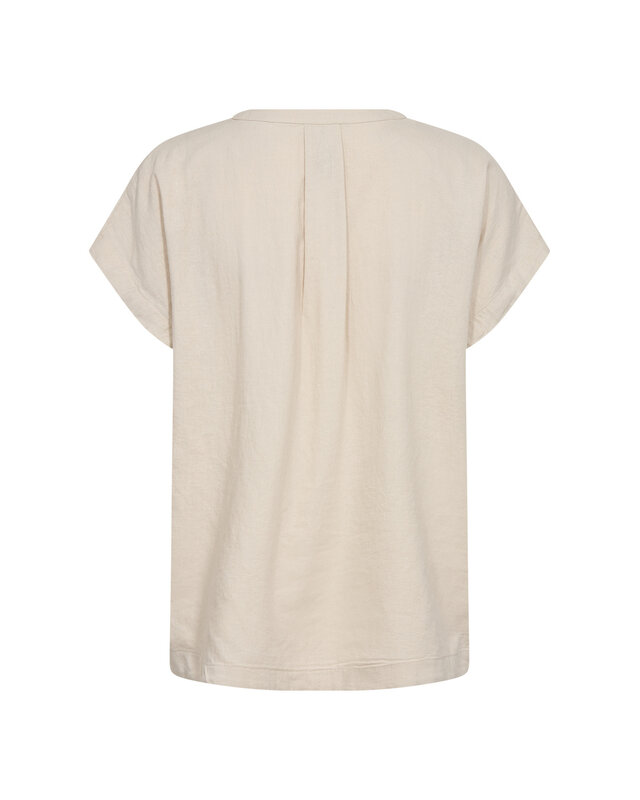 Soyaconcept Leinenmix T-Shirt Ina 51 - Sand