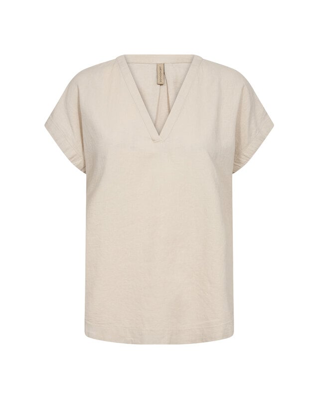 Soyaconcept Linenmix T-Shirt Ina 51 - Sand