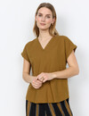 Soyaconcept Linnenmix T-Shirt Ina 51 - Butternut