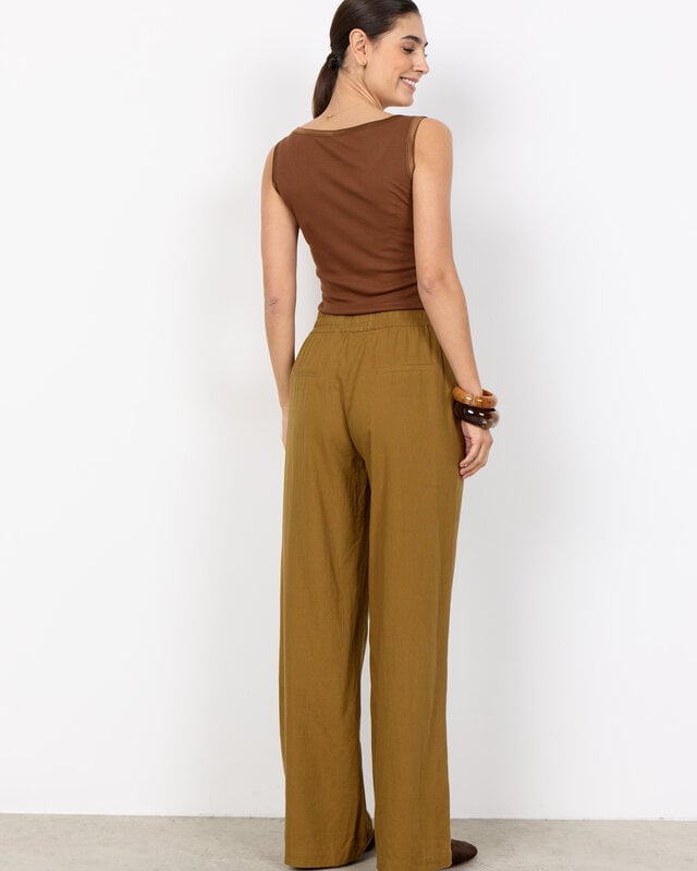 Soyaconcept Leinenmix Hose Ina 61-C - Butternut