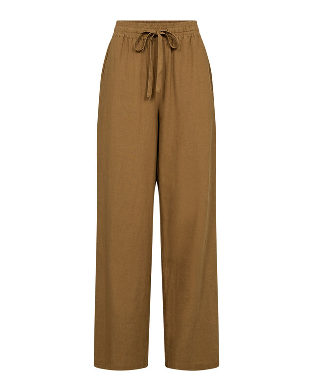 Soyaconcept Linnenmix Broek Ina 61-C - Butternut