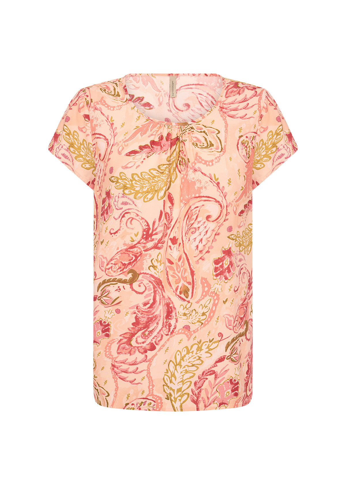 Soyaconcept Blouse Faneth 2 - Salmon Combi