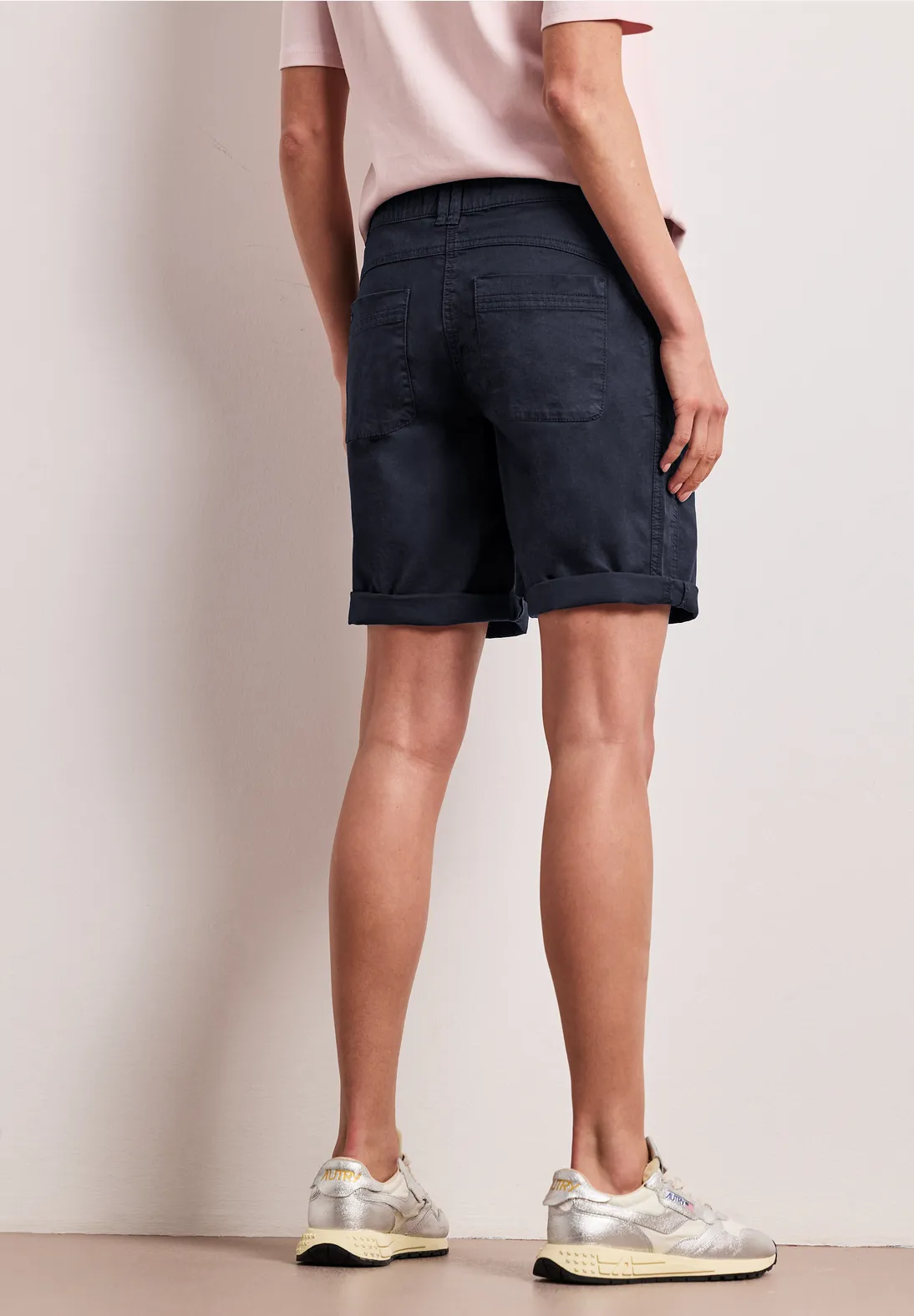 Street One Straight Leg Bermuda Yulius - Shadowed Navy