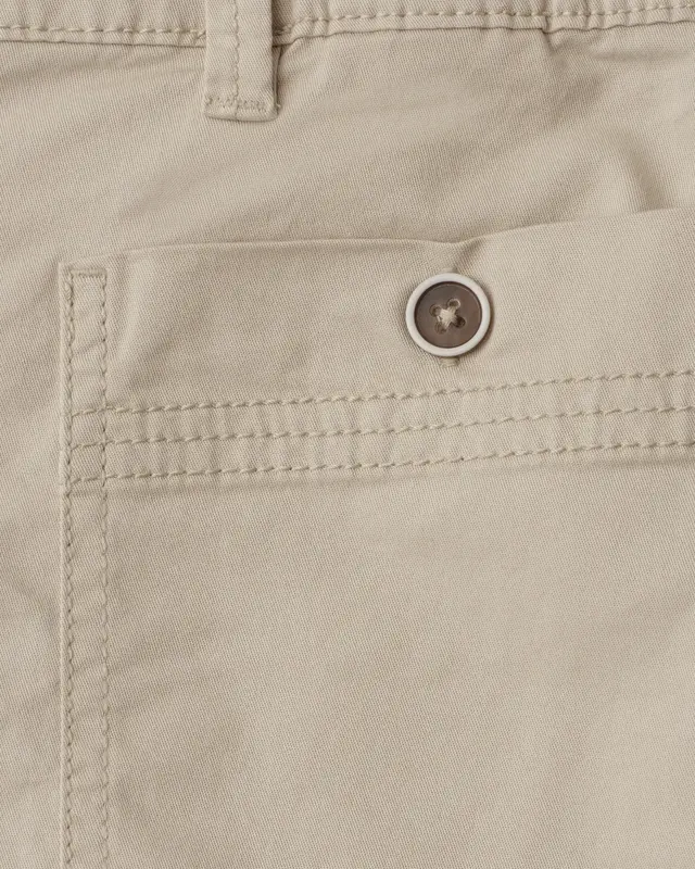 Street One Straight Leg Bermuda Yulius - Cobble Stone