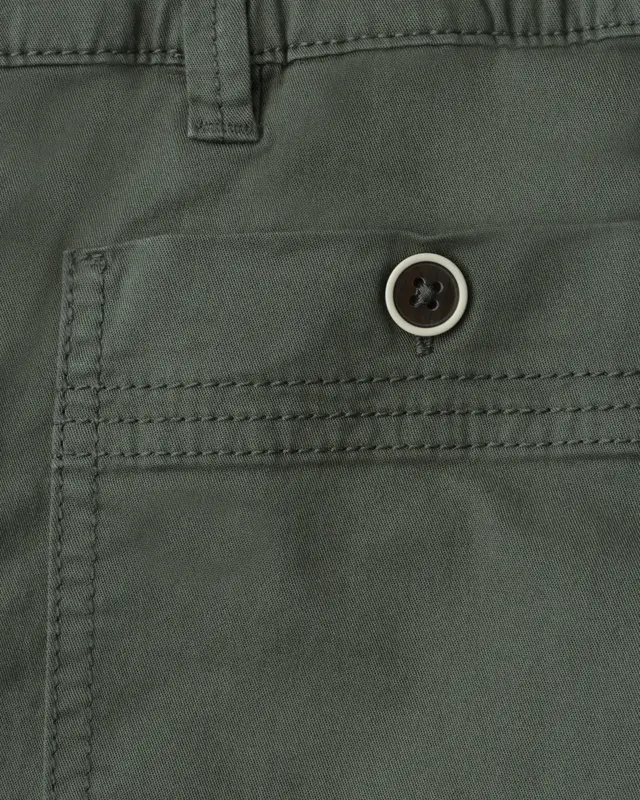 Street One Straight Leg Bermuda Yulius - Cilantro Green