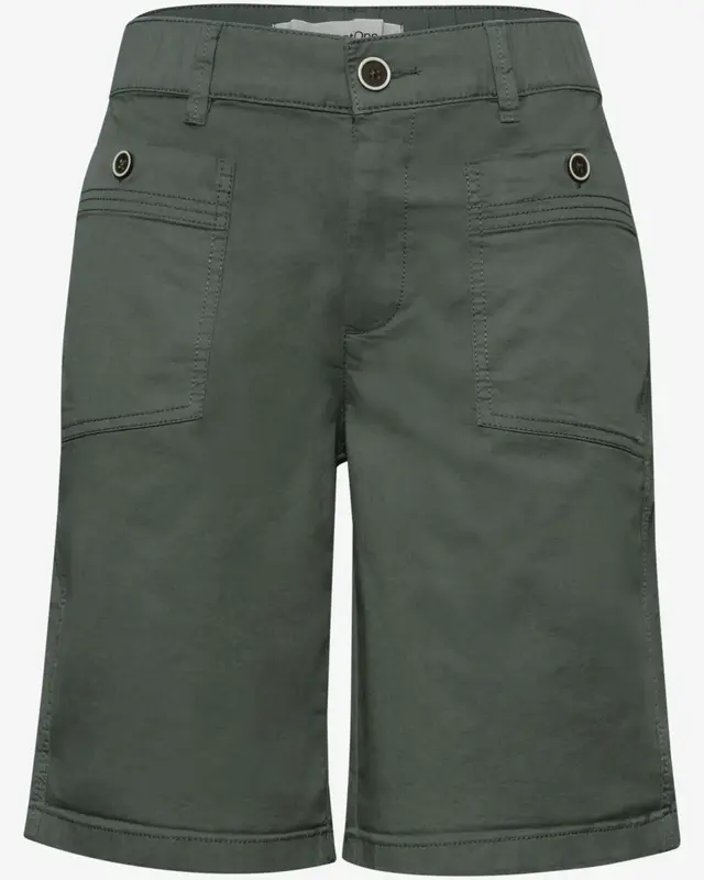 Street One Straight Leg Bermuda Yulius - Cilantro Green