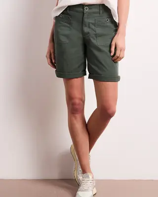 Street One Straight Leg Bermuda Yulius - Cilantro Green