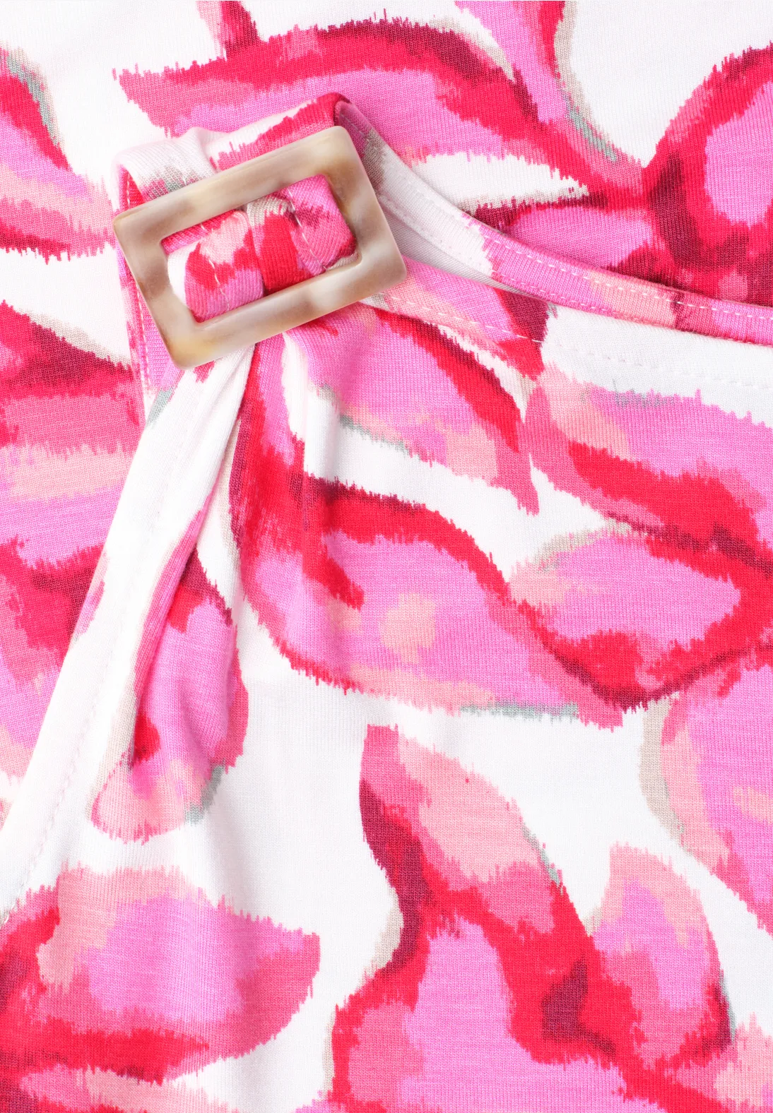 Street One Jersey Top Schulterdetail - Off White