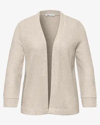Street One Knit Cardigan - Timeless Beige