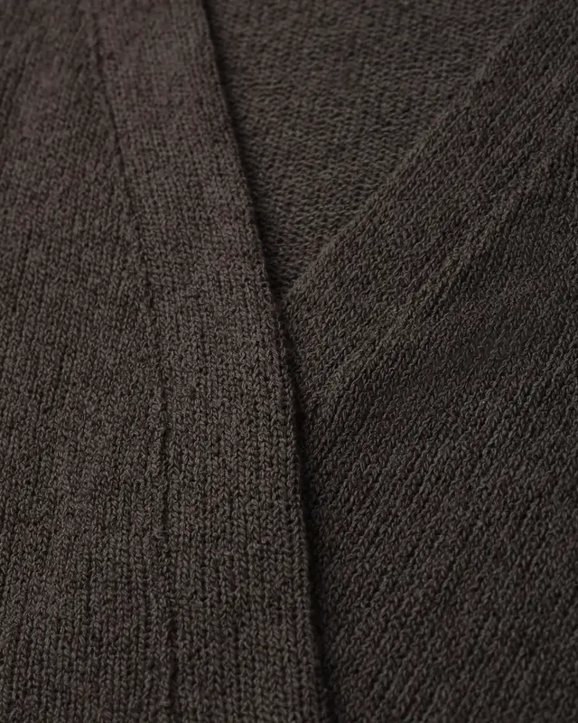Street One Strick Cardigan - Espresso Brown