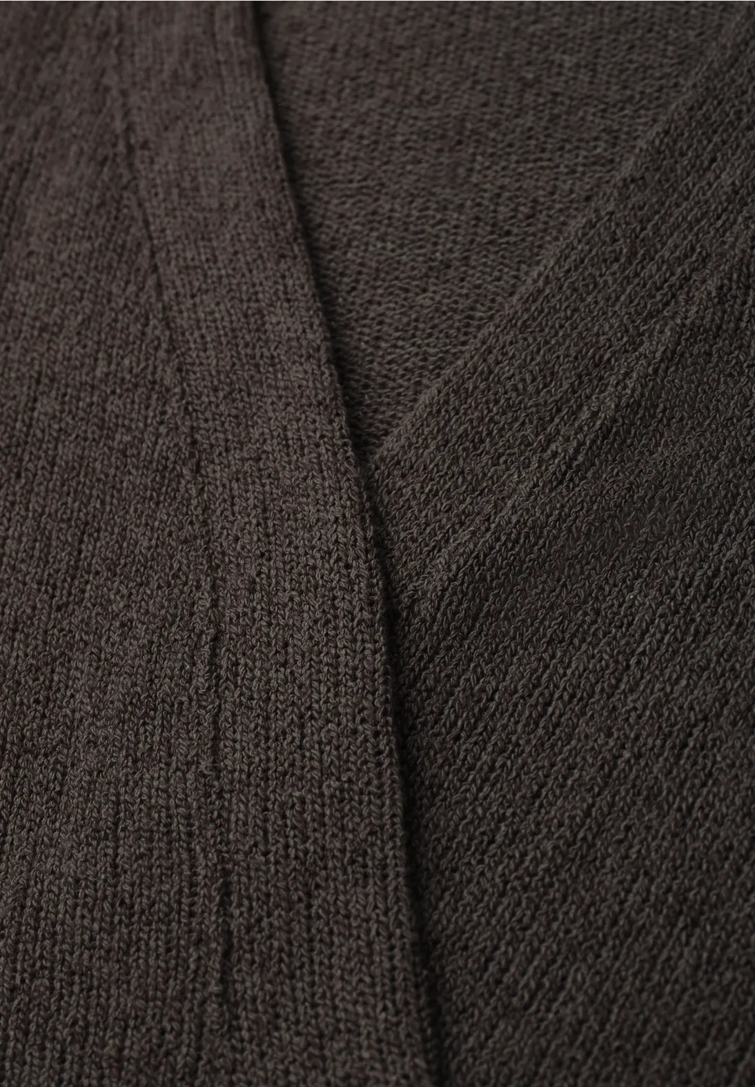 Street One Strick Cardigan - Espresso Brown