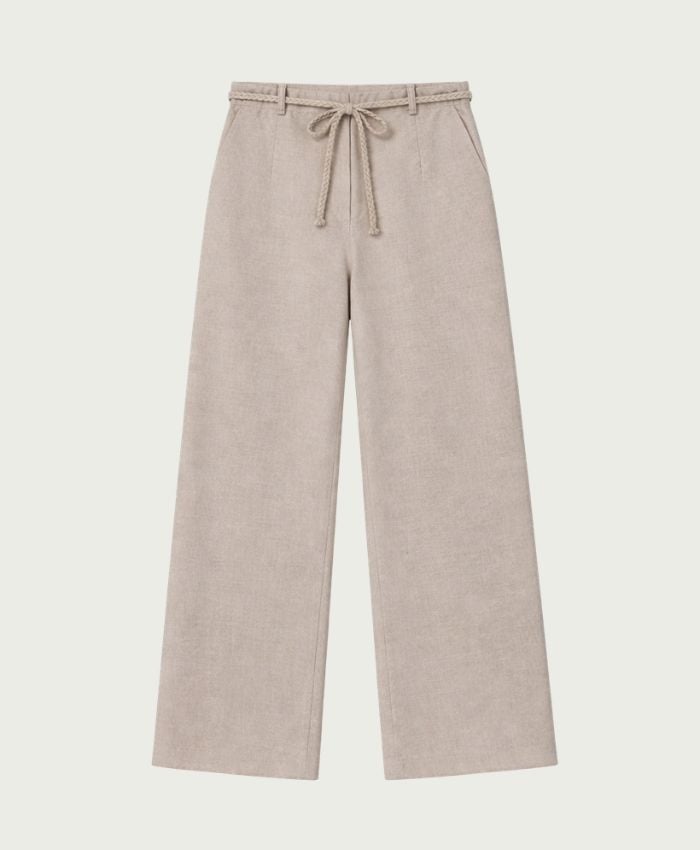 Elvira Collections Pants Yara - Sand Linen