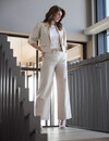 Elvira Collections Hose Yara - Sand Linen