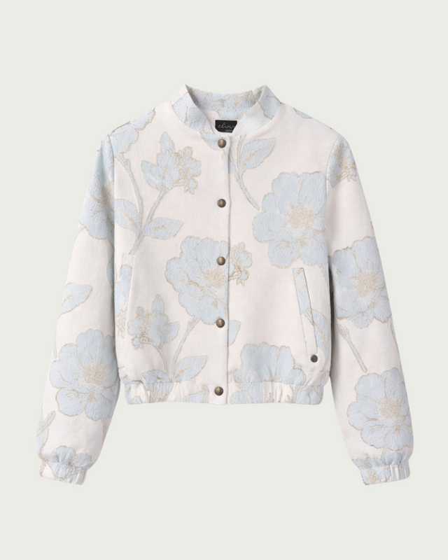Elvira Collections Bomber Lesley - Blue Flowers