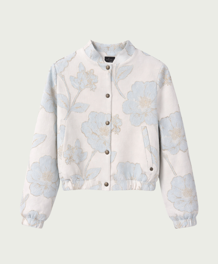 Elvira Collections Bomber Lesley - Blue Flowers