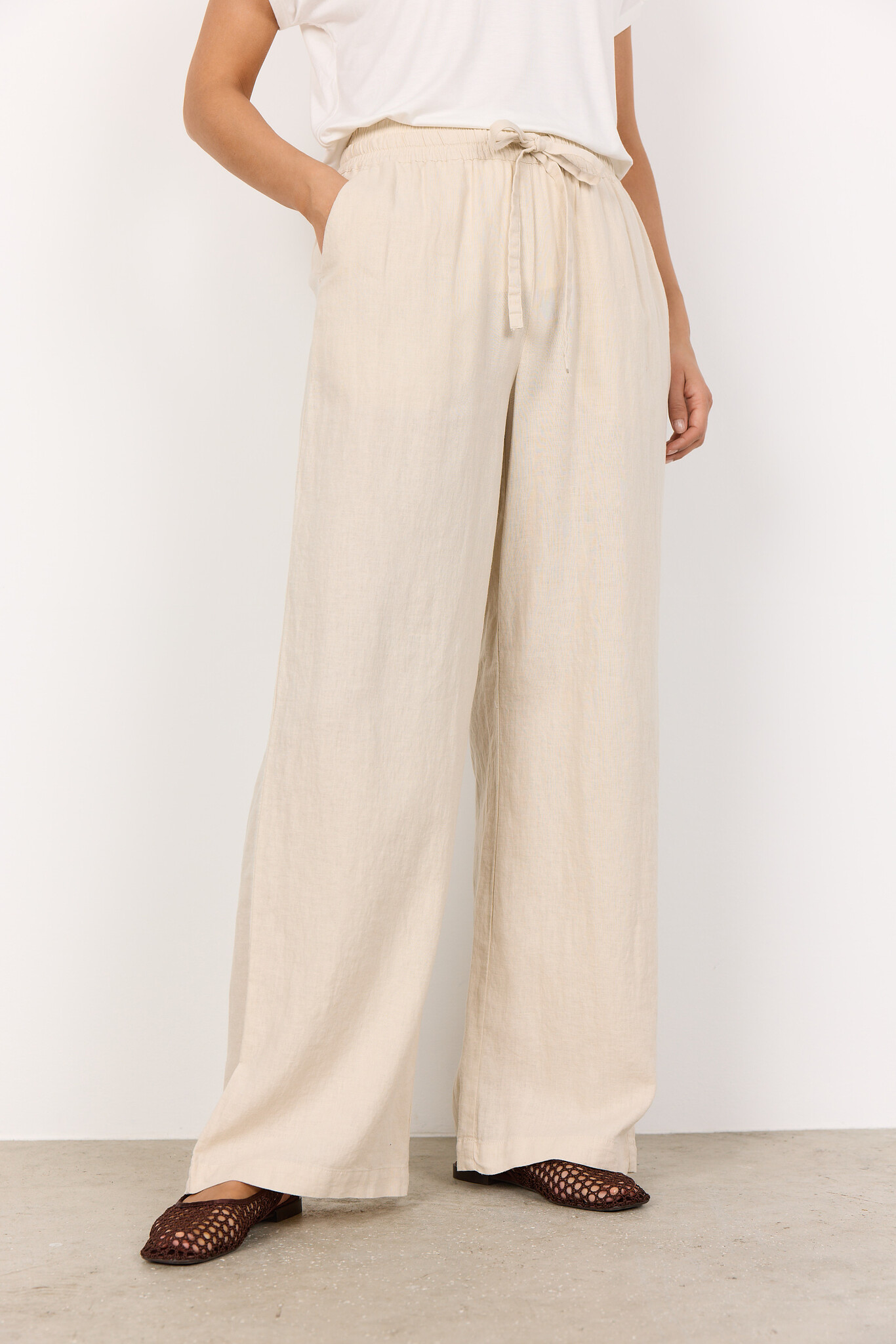 Soyaconcept Linenmix Pants Ina 61-C - Sand