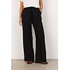Leinenmix Hose Ina 61-C - Black