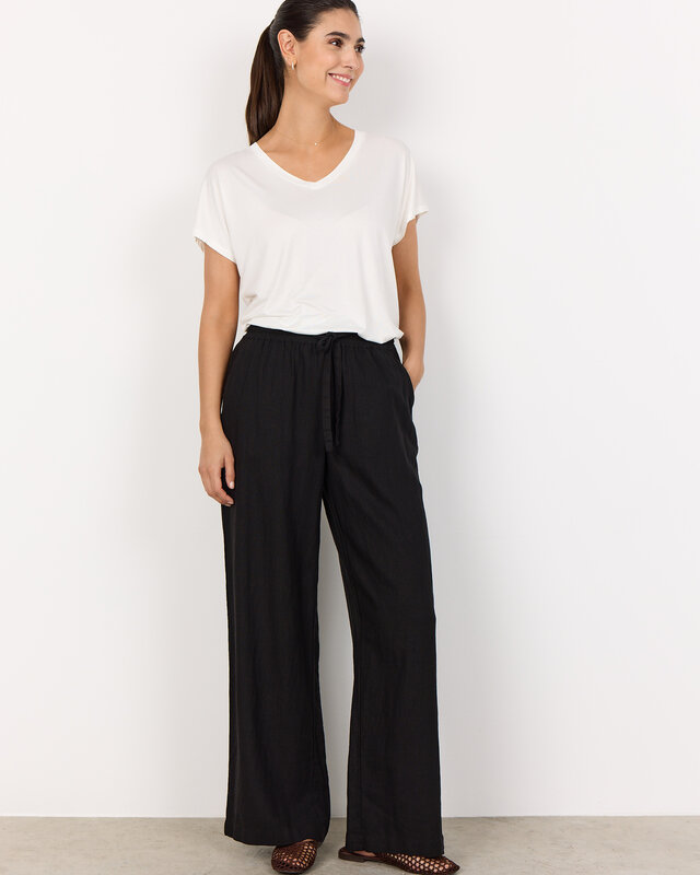 Soyaconcept Linenmix Pants Ina 61-C - Black