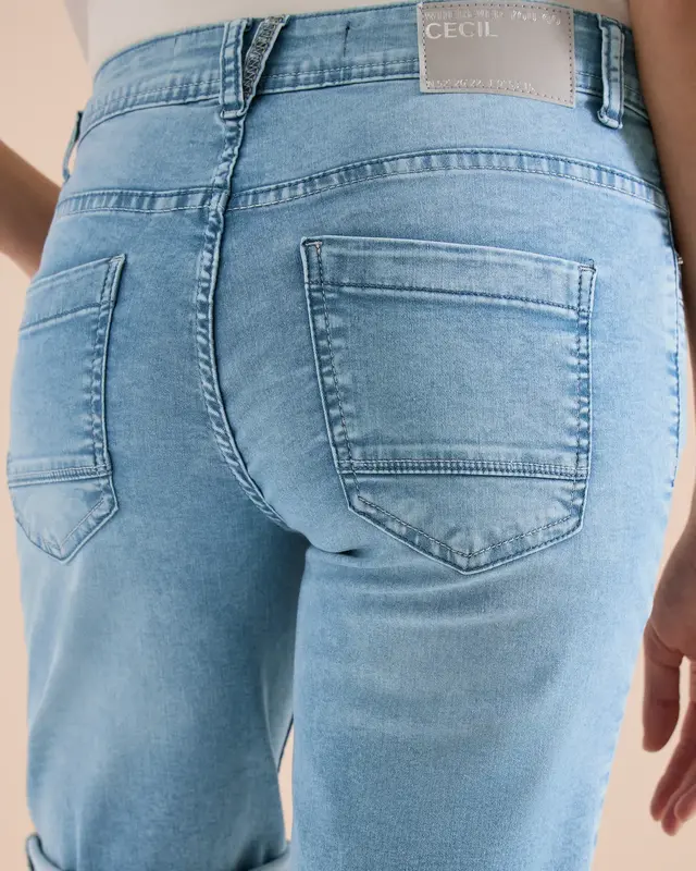 Cecil Denim Short Scarlett - Authentic Used Wash