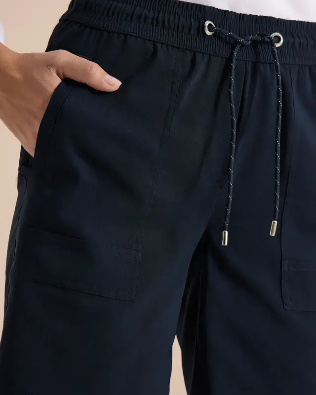 Cecil Straight Leg Shorts Chelsea - Universal Blue