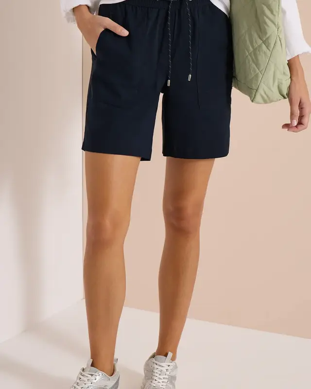 Cecil Straight Leg Shorts Chelsea - Universal Blue