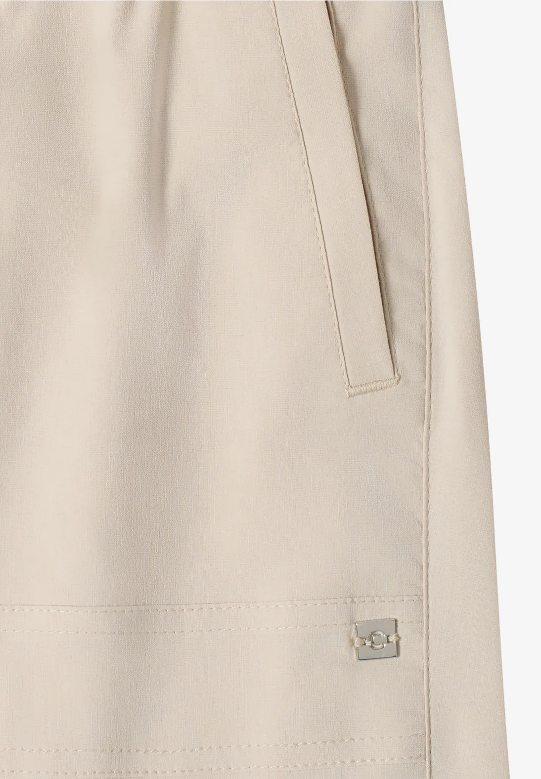 Cecil Straight Leg Shorts Chelsea - Grain Beige
