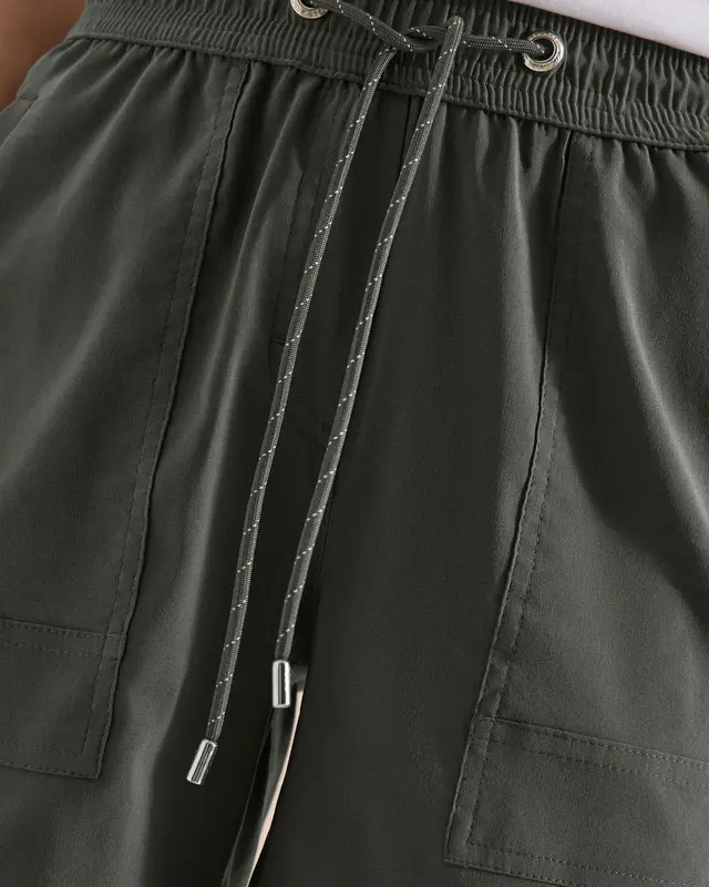 Cecil Straight Leg Shorts Chelsea - Clear Khaki