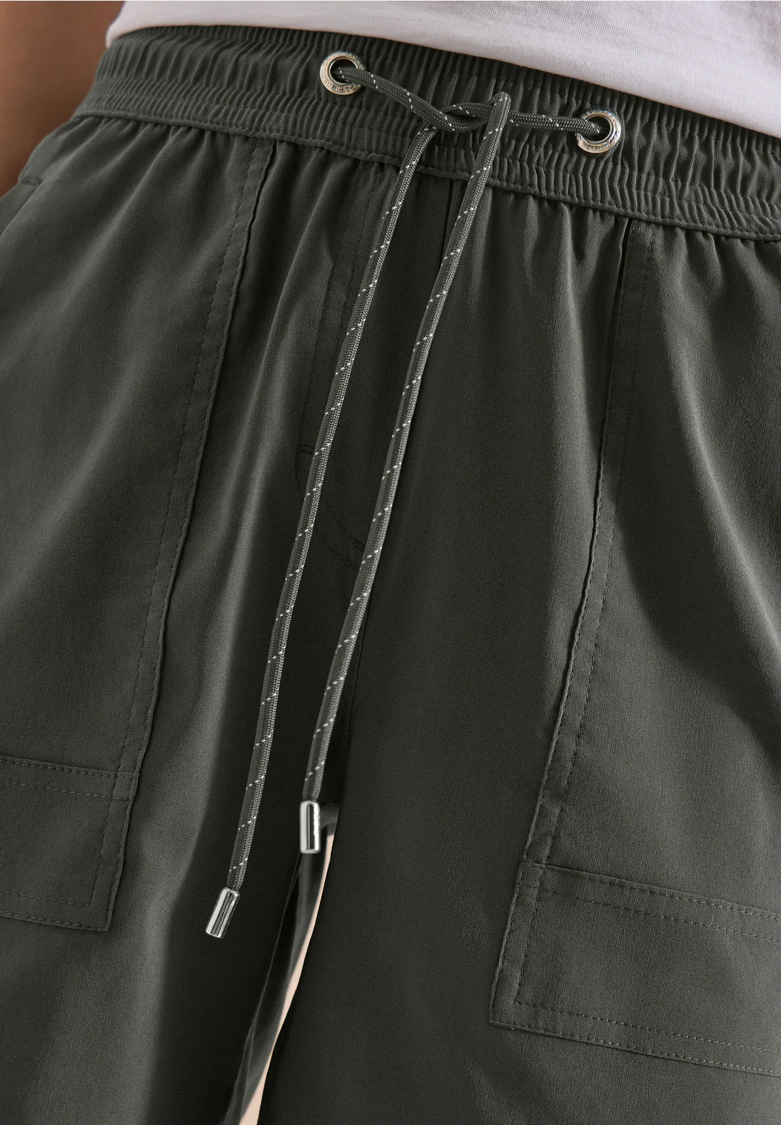 Cecil Straight Leg Shorts Chelsea - Clear Khaki