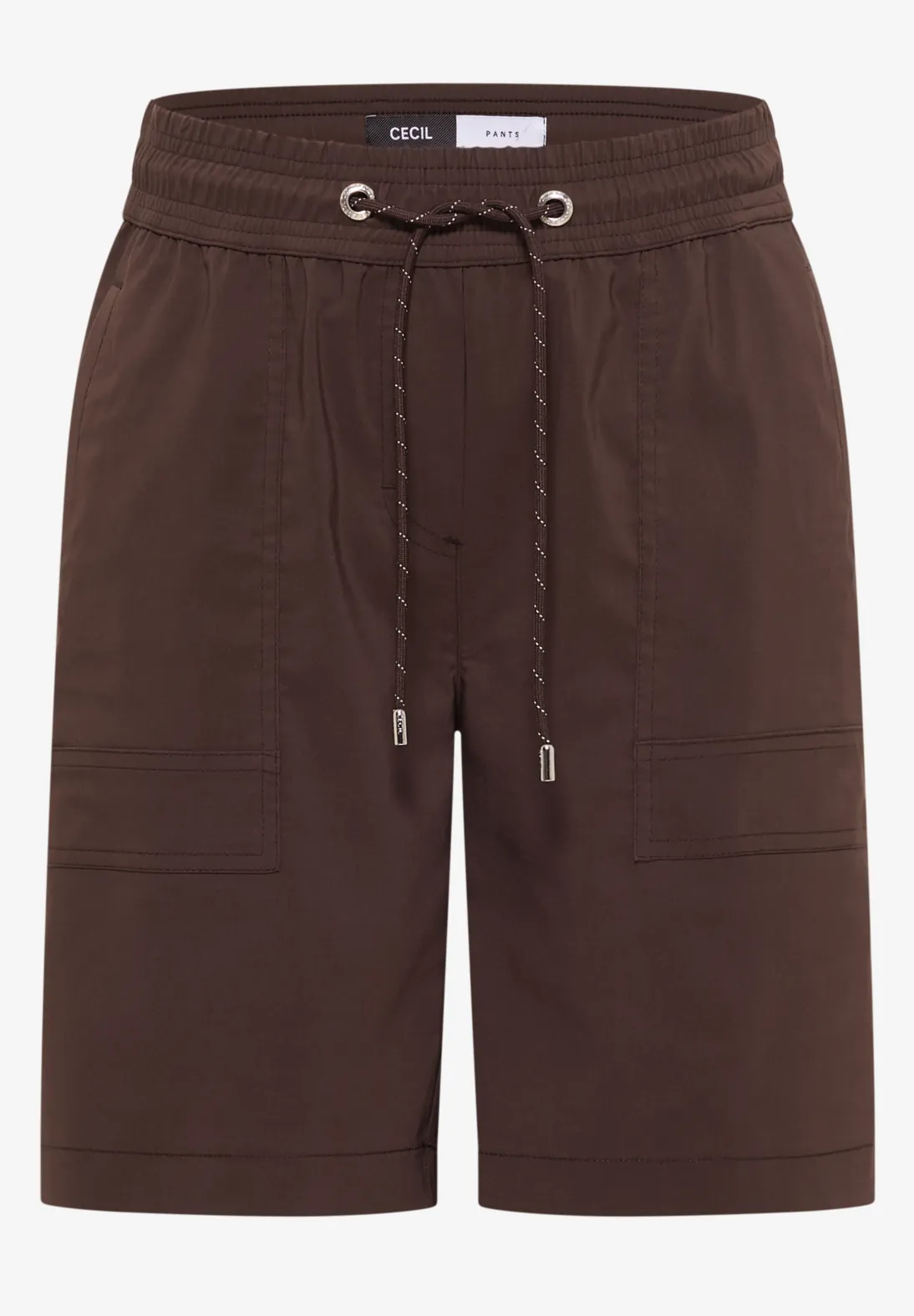 Cecil Straight Leg Shorts Chelsea - Brown Cacao