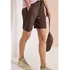 Straight Leg Shorts Chelsea - Brown Cacao