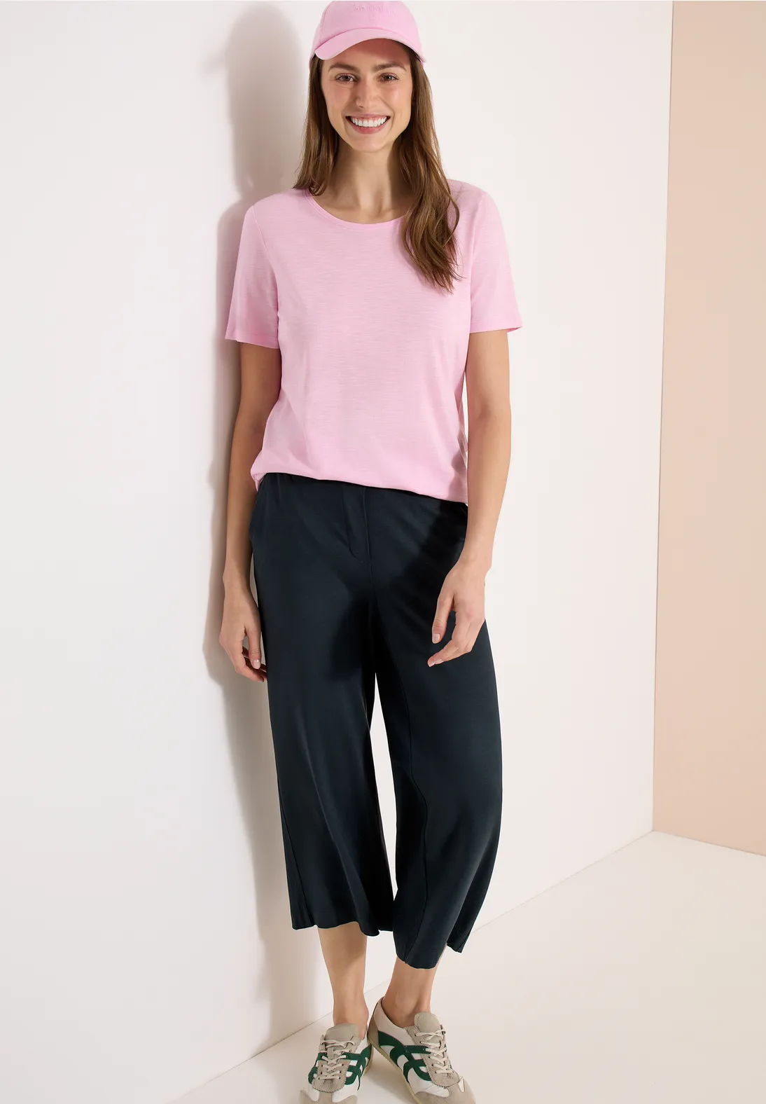 Cecil High Waist Broek Neele - Palm Breeze Green