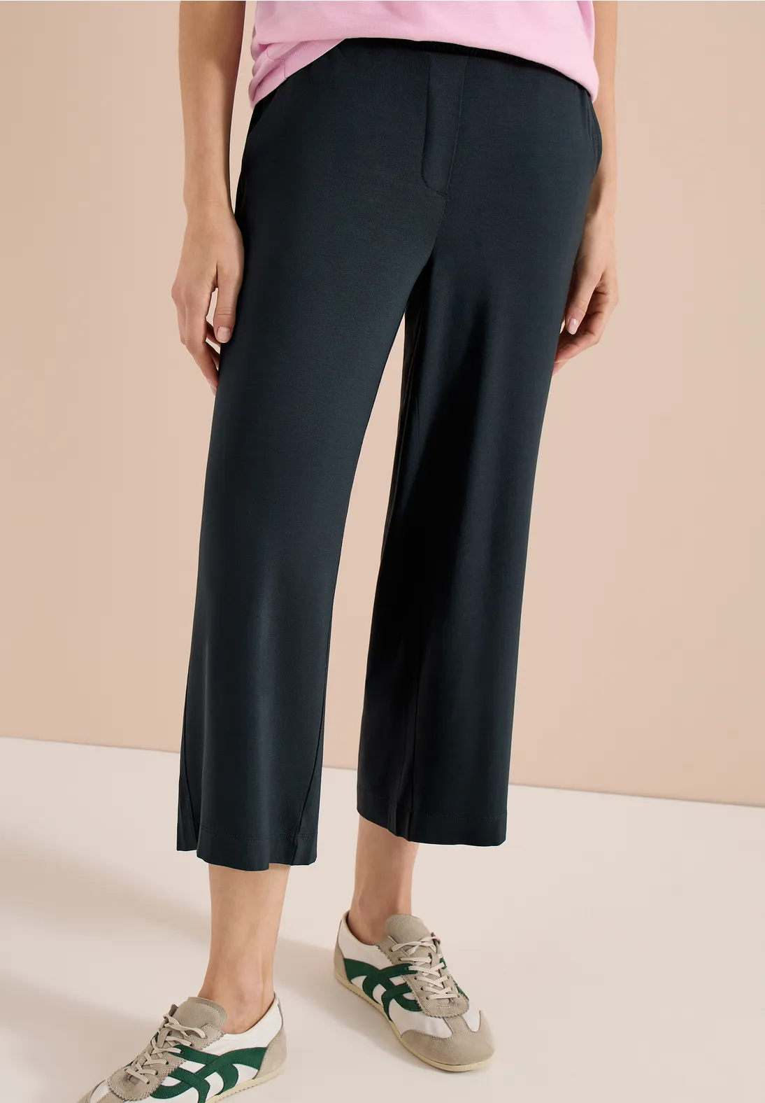 Cecil High Waist Hose Neele - Palm Breeze Green