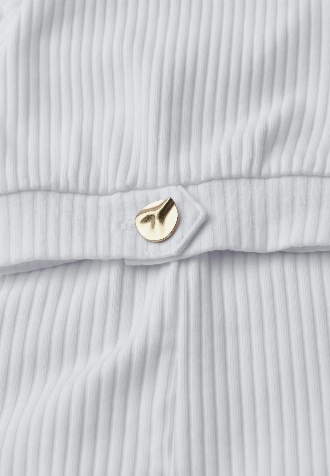 Street One Studio Shirt mit Knopfdetail - White